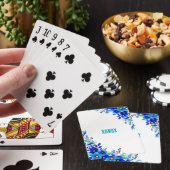 Jeu De Cartes Fleurs Bleues XONOX Original (In Situ)