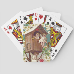 Jeu De Cartes Fleurs croustillantes Coeur d'oiseaux