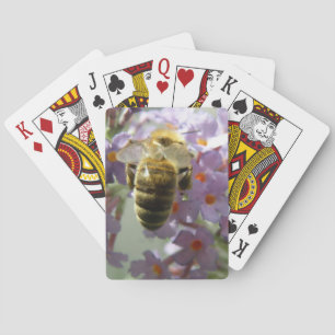 Jeu De Cartes Fleurs d'abeilles et de bouddleia Jouer aux cartes