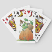 Jeu De Cartes Fleurs de citrouille et abeilles (dos)