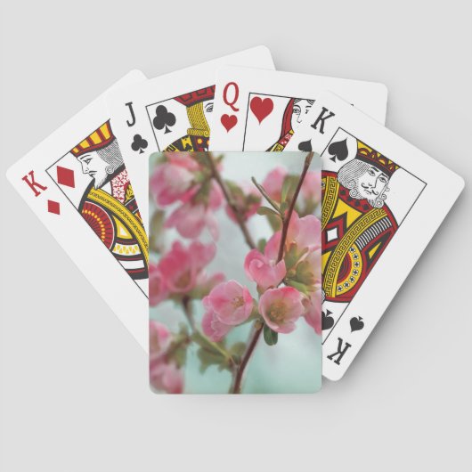 Jeu De Cartes Fleurs de coing (dos)