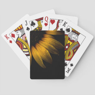 Jeu De Cartes Fleurs de jardin 28 tournesol