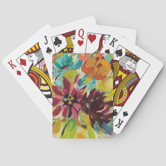 Jeu De Cartes Fleurs de joie d'automne (dos)