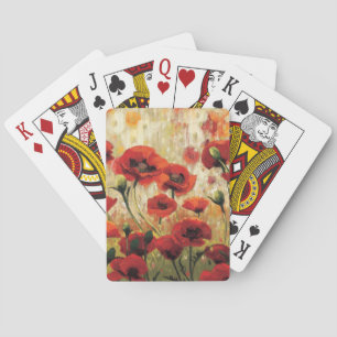 Jeu De Cartes Fleurs de printemps dans un jardin