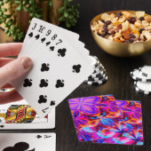 Jeu De Cartes Fleurs et papillons en Abstrait* (In Situ)