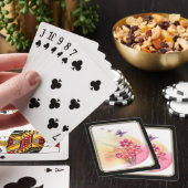 Jeu De Cartes Fleurs et papillons Jouer des cartes (In Situ)