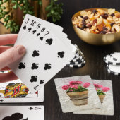 Jeu De Cartes Fleurs | Géranium en fleur en pot (In Situ)
