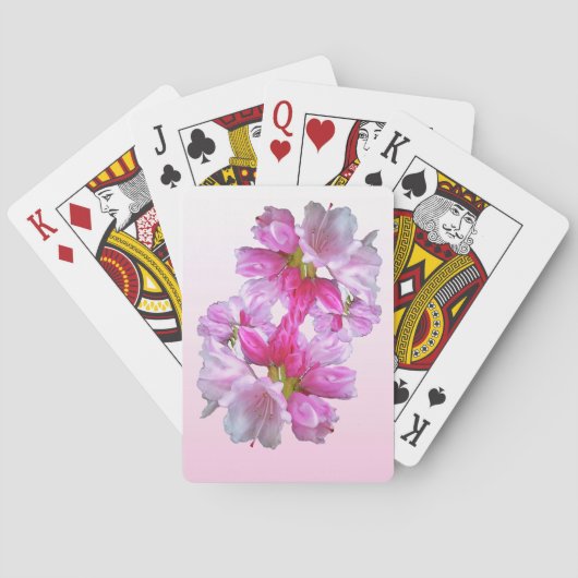 Jeu De Cartes Fleurs Rhododendron Jouer des cartes (dos)