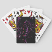 Jeu De Cartes Fleurs roses chaudes (dos)