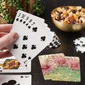 Jeu De Cartes Fleurs roses de cactus (In Situ)