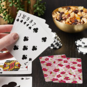 Jeu De Cartes Fleurs roses et rouges - Floral (In Situ)