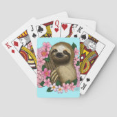 Jeu De Cartes Fleurs roses parentes (dos)