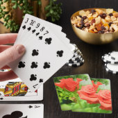 Jeu De Cartes Fleurs Roses romantiques (In Situ)