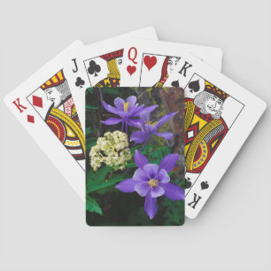 Jeu De Cartes Fleurs sauvages de colombine mutante
