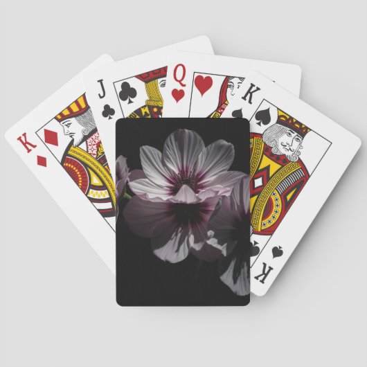 Jeu De Cartes Fleurs Sombres (dos)