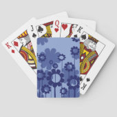 Jeu De Cartes Fleurs violettes (dos)