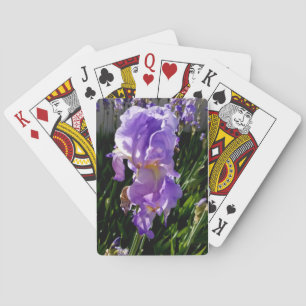 Jeu De Cartes Fleurs Violettes