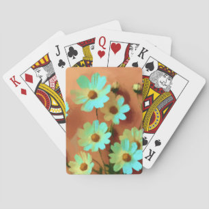 Jeu De Cartes Fleurs Zinnia Elegans