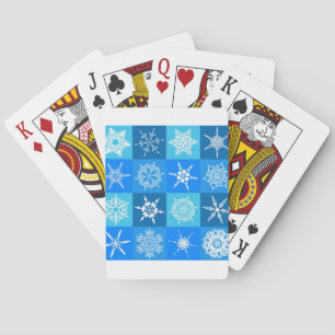 JEU DE CARTES FLOCONS DE NEIGE MAGNIFIQUES