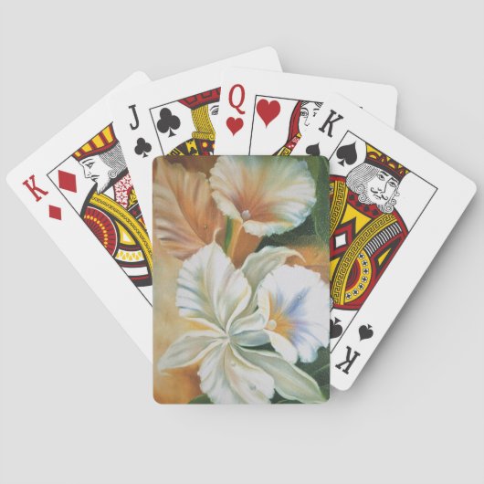 Jeu De Cartes Floral (dos)