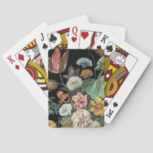 Jeu De Cartes Floral baroque - Bouquet de fleurs
