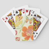 Jeu De Cartes Floral et papillons (dos)