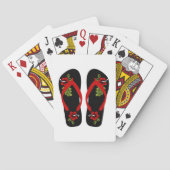 Jeu De Cartes Flore Flip Flops Jouer des cartes (dos)