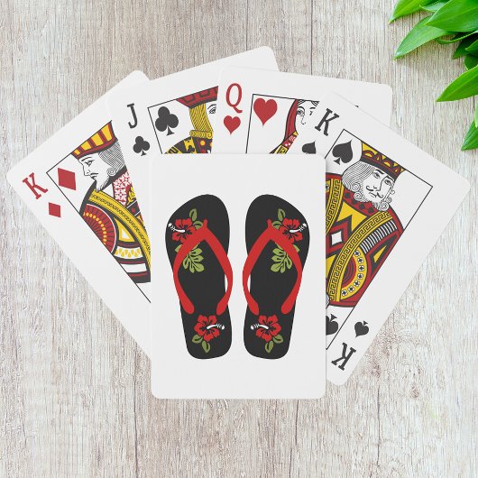 Jeu De Cartes Flore Flip Flops Jouer des cartes