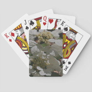 Jeu De Cartes Flowers White Lace Cap