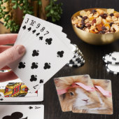 Jeu De Cartes Fluffy Lionhead Bunny Lapbit Jouer aux cartes (In Situ)