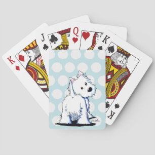 Jeu De Cartes Fluffybutt Westie Jouer des cartes
