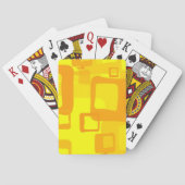 Jeu De Cartes Flux de soleil vibrant - Formes d'art abstrait mod (dos)