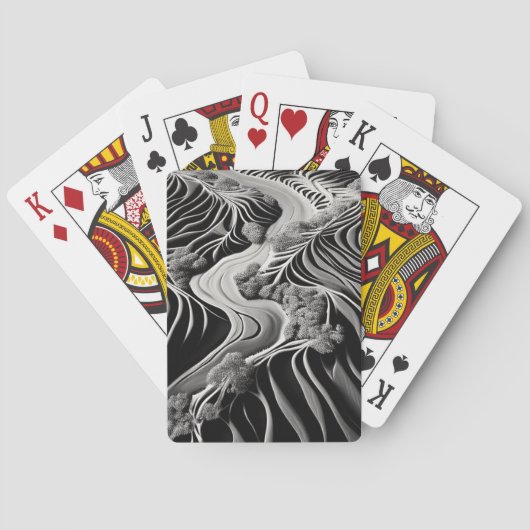 Jeu De Cartes Flux fractal (dos)