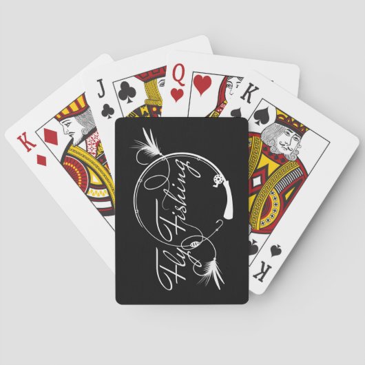 Jeu De Cartes "Fly Fishing Plates (dos)