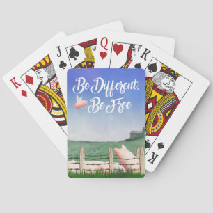 Jeu De Cartes Flying Pig-Be Different