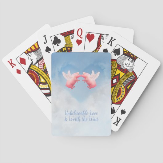 Jeu De Cartes Flying Pigs Incroyable Love (dos)