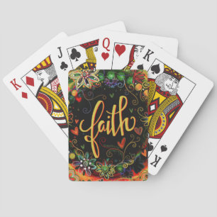 Jeu De Cartes Foi Joli Inspirant Floral ReligieuxInspirété