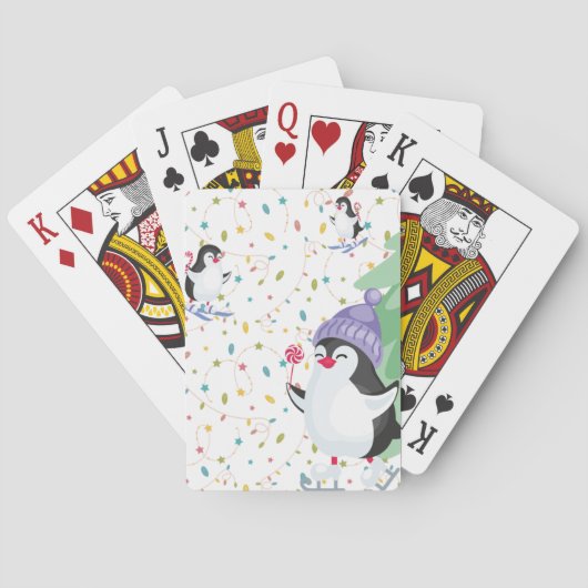 Jeu De Cartes Folie de pingouin (dos)