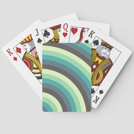 Jeu De Cartes Fond à onduleur (dos)