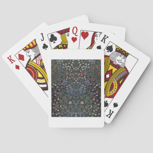 Jeu De Cartes Fond d'écran 'Blackthorn', 1892 (dos)