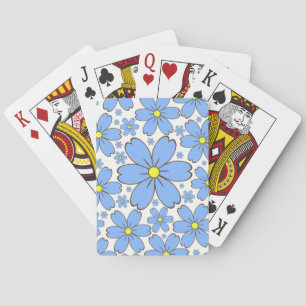 Jeu De Cartes Fond floral fleuri texture florale fleurs