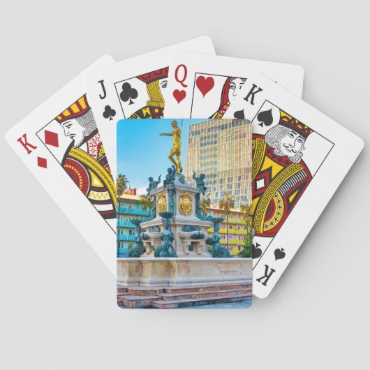 Jeu De Cartes Fontaine de Neptune (dos)