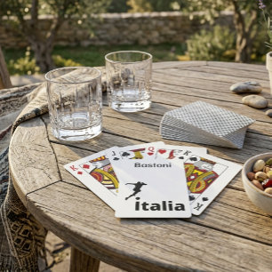 Jeu De Cartes Football Italie, personnalisable