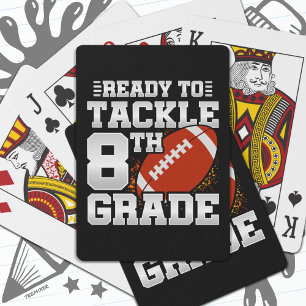 Jeu De Cartes Football Premier jour 8e année Retour à l'école