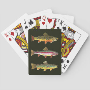 Jeu De Cartes For the Trout Lover