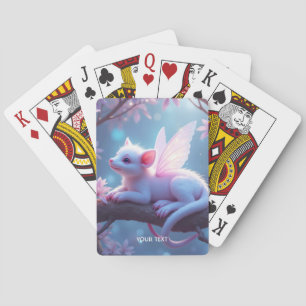 Jeu De Cartes Forêt de créature rose pâle Imaginaire