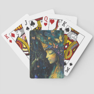 Jeu De Cartes Forêt enchantée de la déesse papillon (6)
