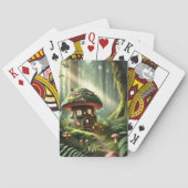 Jeu De Cartes Forêt enchantée Magique Champignons Maison de la f (dos)