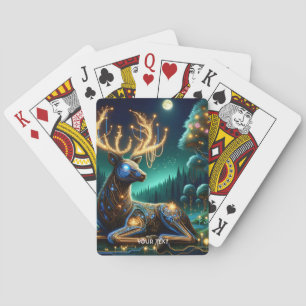 Jeu De Cartes Forêt Fantastique de Cerfs Cyber Douce