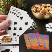 Jeu De Cartes Forêt forestière d'Art Moderne (In Situ)
